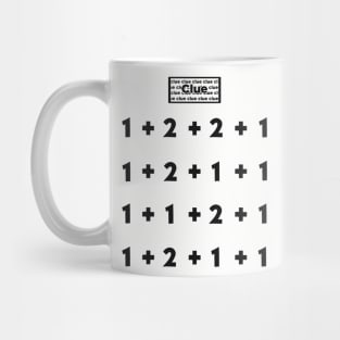 A_Clue_Number Mug